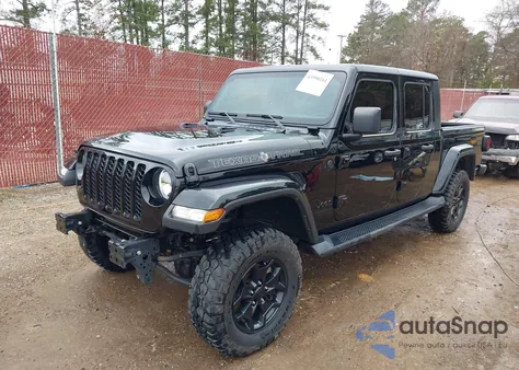 2023 Jeep Gladiator Texas Trail 4X4 z USA, uszkodzony, nr VIN 1C6HJTAG0PL520485